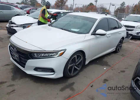 2018 Honda Accord Sport from USA, damaged, VIN 1HGCV1F33JA121589